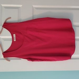 Faded Glory Womens Large 12-14 Pink Top Polyester